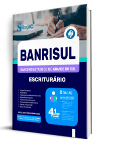 Apostila BANRISUL 2026 - Escriturário