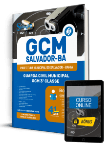 Apostila Prefeitura de Salvador-BA 2026 - Guarda Civil Municipal - GCM 3ª Classe