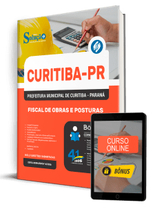 Apostila Prefeitura de Curitiba-PR 2026 - Fiscal de Obras e Posturas