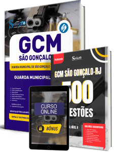 Combo Prefeitura de São Gonçalo-RJ 2026 - Guarda Municipal Nível II