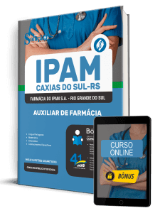 Apostila Farmácia do IPAM 2026 - Auxiliar de Farmácia