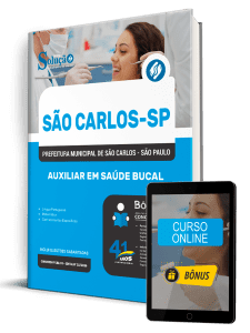 Apostila Prefeitura de São Carlos-SP 2026 - Auxiliar em Saúde Bucal