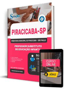 Apostila Prefeitura de Piracicaba-SP 2026 - Professor Substituto de Educação Infantil