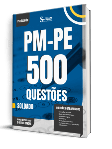 Caderno de Questões PM-PE - Soldado - 500 Questões Gabaritadas