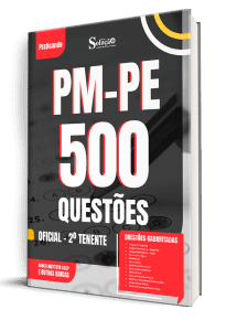 Caderno de Questões PM-PE - Oficial - 2º Tenente - 500 Questões Gabaritadas