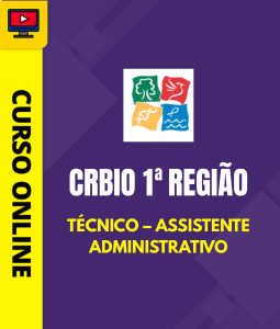 Curso CRBio 1ª Região 2026 - Técnico - Assistente Administrativo