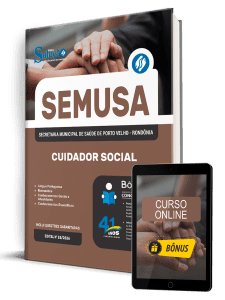 Apostila SEMUSA Porto Velho-RO 2026 - Cuidador Social