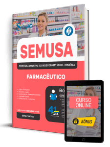 Apostila SEMUSA Porto Velho-RO 2026 - Farmacêutico