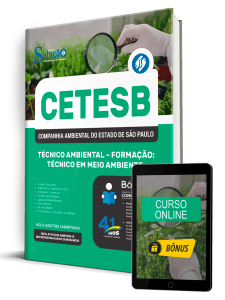 Apostila CETESB-SP 2026 - Técnico Ambiental - Formação: Técnico em Meio Ambiente