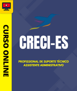 Curso CRECI-ES 2026 - Profissional de Suporte Técnico - Assistente Administrativo