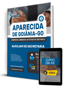 Apostila Prefeitura de Aparecida de Goiânia-GO 2026 - Auxiliar de Secretaria