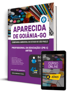 Apostila Prefeitura de Aparecida de Goiânia-GO 2026 - Profissional da Educação I (PE-I) - Artes