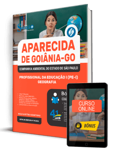 Apostila Prefeitura de Aparecida de Goiânia-GO 2026 - Profissional da Educação I (PE-I) - Geografia