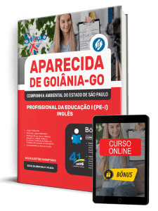 Apostila Prefeitura de Aparecida de Goiânia-GO 2026 - Profissional da Educação I (PE-I) - Inglês