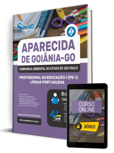 Apostila Prefeitura de Aparecida de Goiânia-GO 2026 - Profissional da Educação I (PE-I) - Língua Portuguesa