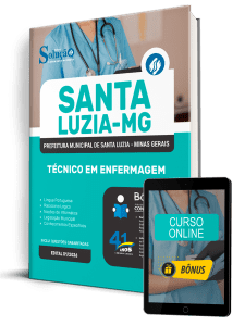 Apostila Prefeitura de Santa Luzia-MG 2026 - Técnico em Enfermagem
