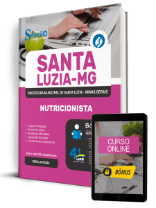Apostila Prefeitura de Santa Luzia-MG 2026 - Nutricionista