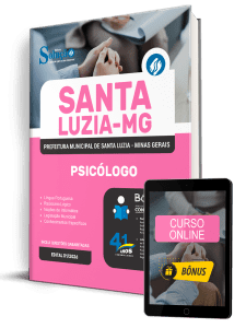 Apostila Prefeitura de Santa Luzia-MG 2026 - Psicólogo