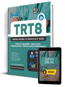 Apostila TRT8 2026 - Técnico Judiciário - Área Apoio Especializado - Especialidade Enfermagem