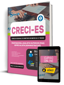 Apostila CRECI-ES 2026 - Profissional Analista Superior (PAS)-Especialista (Administrativo)