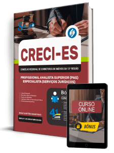 Apostila CRECI-ES 2026 - Profissional Analista Superior (PAS)-Especialista (Serviços Jurídicos)
