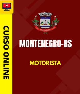 Curso Prefeitura de Montenegro - RS 2026 - Motorista