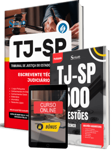 Combo TJ-SP 2026 - Escrevente Técnico Judiciário (Apostila + Caderno de Questões Gabaritadas)