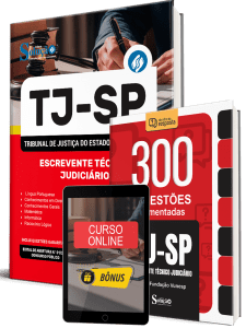Combo TJ-SP 2026 - Escrevente Técnico Judiciário (Apostila + Caderno de Questões Comentadas)
