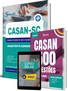 Combo CASAN 2026 - Assistente Administrativo