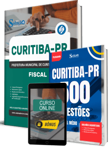 Combo Prefeitura de Curitiba-PR 2026 - Fiscal