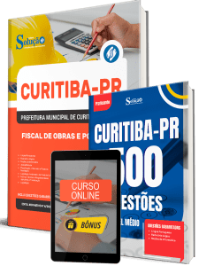 Combo Prefeitura de Curitiba-PR 2026 - Fiscal de Obras e Posturas