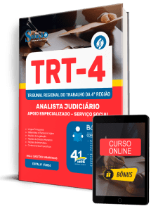 Apostila TRT4 2026 - Analista Judiciário - Área Apoio Especializado - Especialidade Serviço Social