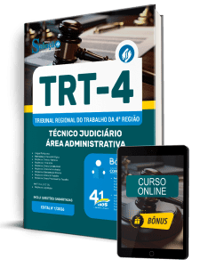 Apostila TRT4 2026 - Técnico Judiciário - Área Administrativa