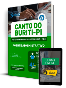 Apostila Prefeitura de Canto do Buriti-PI 2026 - Agente Administrativo