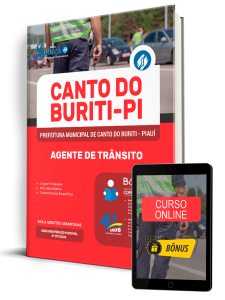 Apostila Prefeitura de Canto do Buriti-PI 2026 - Agente de Trânsito