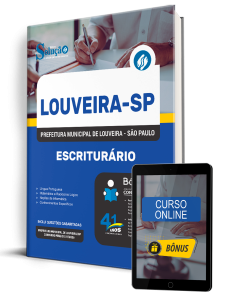 Apostila Prefeitura de Louveira-SP 2026 - Escriturário