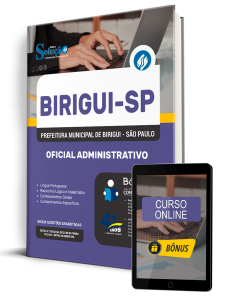 Apostila Prefeitura de Birigui-SP 2026 - Oficial Administrativo