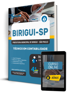 Apostila Prefeitura de Birigui-SP 2026 - Técnico em Contabilidade
