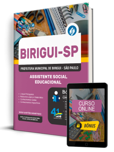 Apostila Prefeitura de Birigui-SP 2026 - Assistente Social Educacional