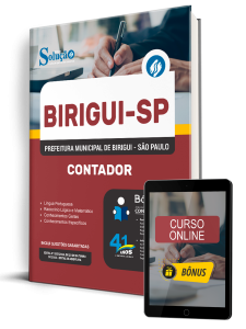 Apostila Prefeitura de Birigui-SP 2026 - Contador