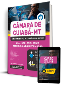 Apostila Câmara de Cuiabá-MT 2026 - Analista Legislativo - Tecnologia da Informação