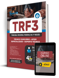 Apostila TRF3 2026 - Técnico Judiciário - Apoio Especializado - Especialidade: Suporte Técnico