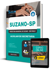 Apostila Prefeitura de Suzano-SP 2026 - Auxiliar de Secretaria