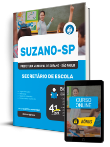 Apostila Prefeitura de Suzano-SP 2026 - Secretário de Escola