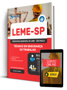 Apostila Prefeitura de Leme-SP 2026 - Técnico em Segurança do Trabalho