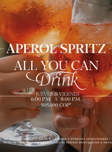 Aperol All You Can Drink