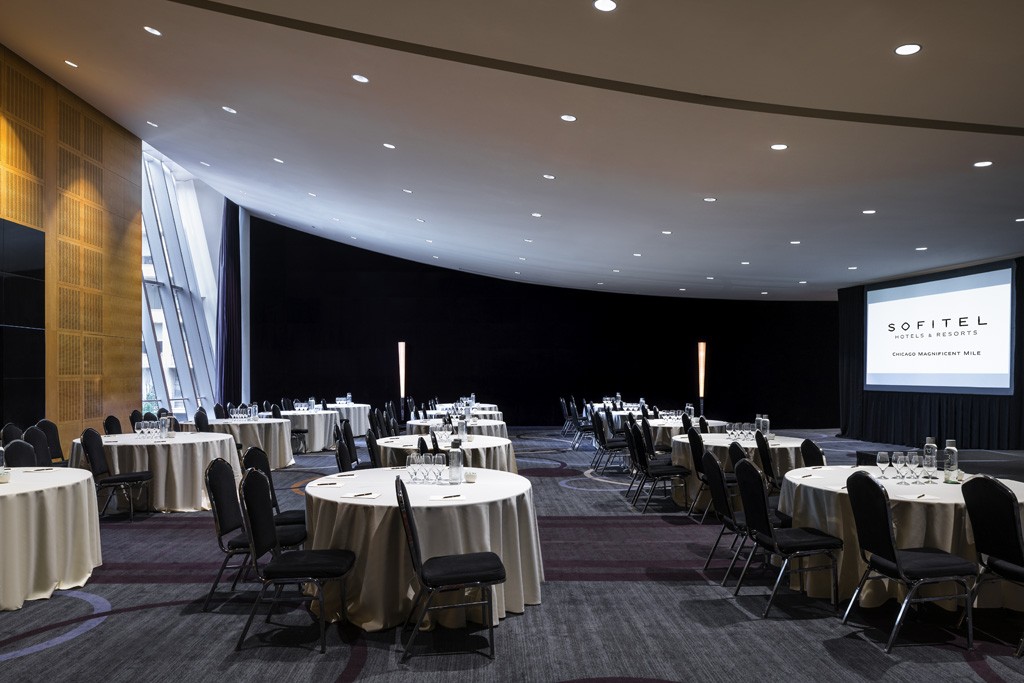 Photo of the hotel Sofitel Chicago Magnificent Mile: Grand ballroom crescent rounds1
