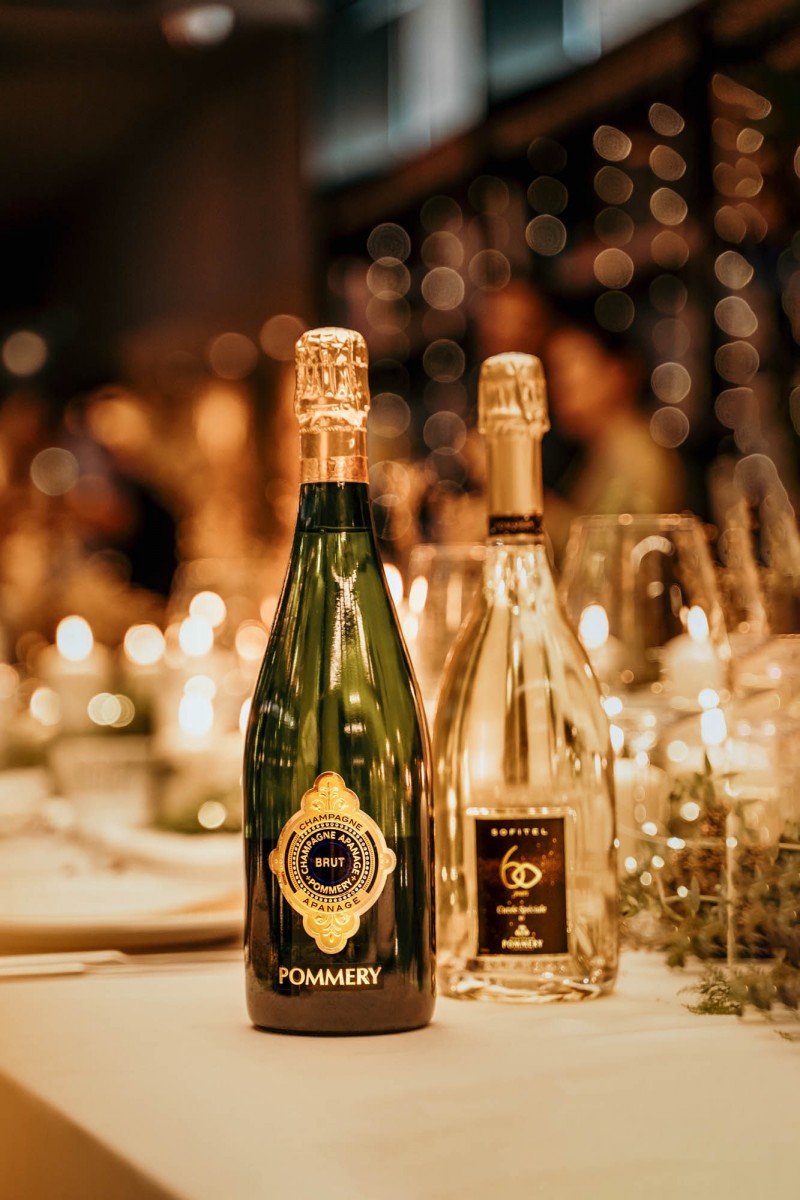 Photo of the hotel Sofitel Chicago Magnificent Mile: Pommery bottles celebration