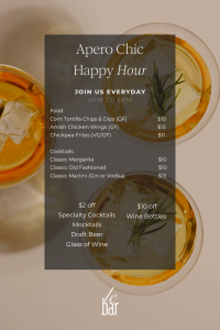 happy hour at sofitel chicago magnificent mile