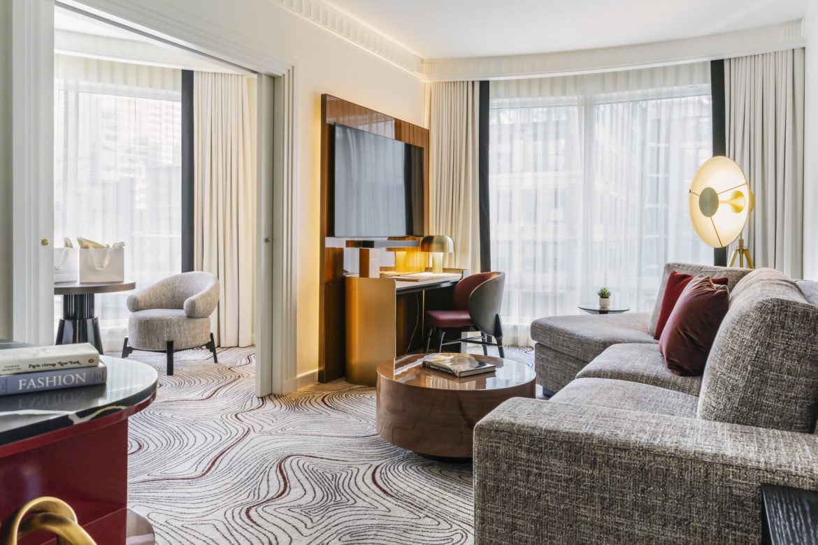 Photo of the hotel Sofitel New&nbsp;York: One bedroom suite living room 1